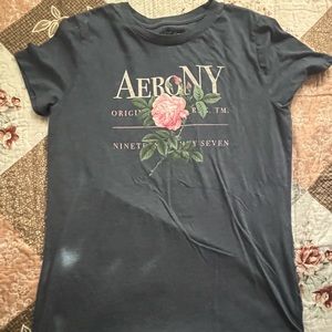 Dark grey aeropostale shirt XL